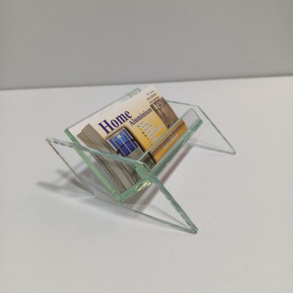 GLASS BUSINESS CARD HOLDER FG-5
